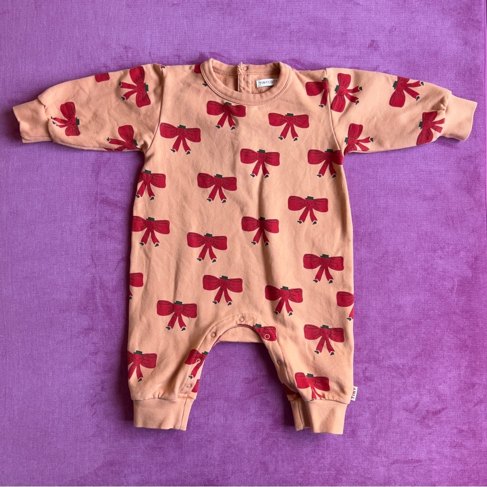 Tiny Cottons Bow Jumpsuit